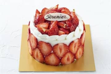 あまおう苺たっぷり贅沢ショートケーキあまおうパフェ、銀座・和光アネックスで