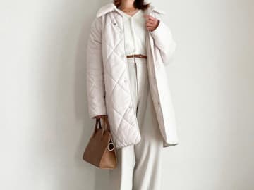 プチプラだから挑戦しやすい「白」♡【しまむら】気になる腰回りもカバー！「イチ押しアウター」