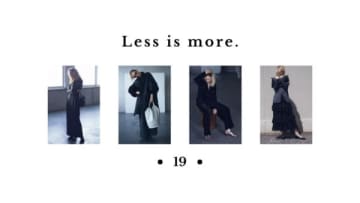 1色でこんなにできる「色数に頼らない」コーディネートのつくり方