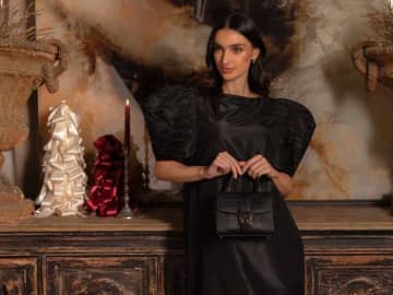 ボナベンチュラの新作♡光を纏うリザードエンボスレザーが上品に輝く冬コレクション