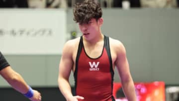 ＜レスリング＞【2025年全日本選手権・特集】吉田アラシに続けー！ ガレダギ敬一（早大）が男子フリースタイル79kg級で優勝