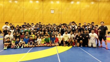 ＜レスリング＞【都道府県だより】強豪の多くが経験した恒例のMTX GOLDKIDS年末合宿
