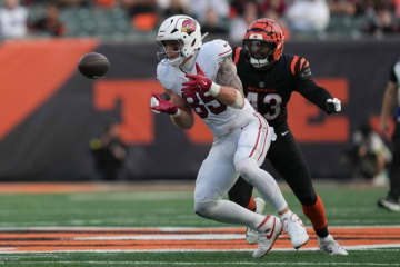 カーディナルスのマクブライドがTEのシーズン最多レシーブ数でNFL新記録を樹立