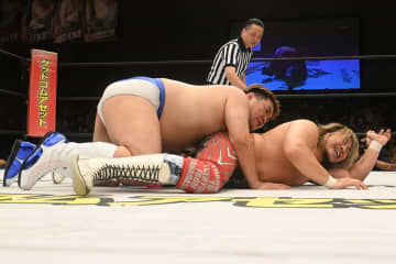 【ＤＤＴ】男色ディーノ　棚橋弘至戦のベストバウト１票にニヤリ「名前が出るぐらいがちょうどいいの」