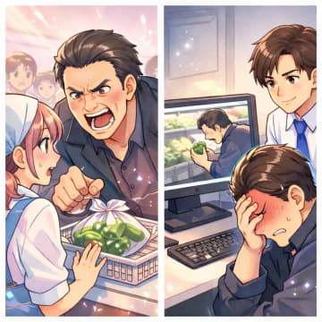 「この野菜、傷んでるぞ！安くしろ」と怒鳴り散らすクレーマー→店長が防犯カメラで見た真実とは【短編小説】