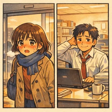 「独身で暇だよね？元旦は電話当番で出勤ね」という上司。渋々出勤すると、なぜか上司の姿が…【短編小説】