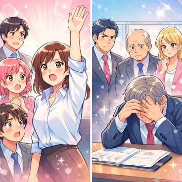 「メイク変えた？ずっと見てられるよ」とセクハラが酷すぎる上司。だが、コンプライアンス研修で女性社員から晒しあげにされた結果