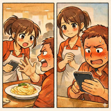 「注文したのと違う！」と飲食店で怒鳴る男。だが、店員が突きつけた証拠を見て、態度が一変【短編小説】