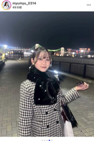 「名探偵津田」で注目の25歳美女、幼なじみ撮影のオフショットに反響「お綺麗」「似合ってる」