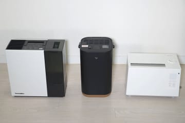 【家電ラボの徹底「本音」レビュー】加湿器3方式を比較! 電気代、性能、手入れしやすさ徹底検証