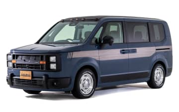 ダムド、「ステップワゴン」新作ボディキット「レゾネーター」を東京オートサロン2026で初公開