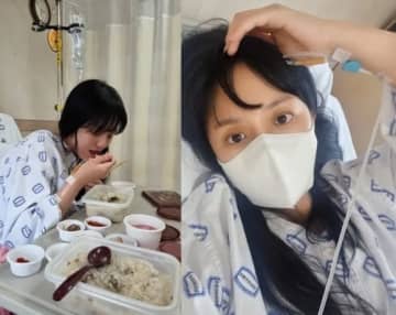 “妊娠発表から3ヶ月”カン・ウンビ、緊急入院を報告「無理をしていたみたい」