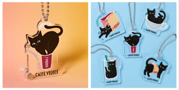 カフェ・ベローチェ、黒ねこづくしのオリジナルグッズやセットメニューを有明店限定で販売