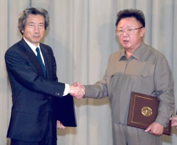 小泉氏、戦争「無謀」非核化促す　02年日朝会談、英公文書で判明