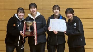 大阪教育大学が女子団体V　個人戦では大阪教育大・相場菜月が単複連覇＜2025年関西国公立大学卓球大会・女子＞