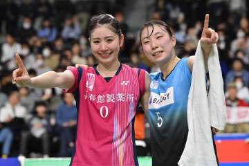志田千陽／五十嵐有紗“シダガシ”涙の全日本初優勝！ 来年の日本代表内定、28年ロス五輪メダルへ弾みつける結成４か月の快挙【全日本総合バドミントン】