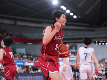 「楽しむ」が呼んだ大阪薫英のウインターカップ初優勝…エース三輪美良々は30得点で有終の美