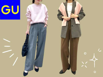 大人こそ「ピンク」が似合う！【GU】1点入れてこなれ見え♡「おしゃれコーデ」