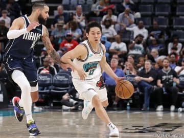 NBA年間ベストアシストTOP10に河村勇輝がランクイン…世界を驚かせた“衝撃のオーバーヘッドパス”が堂々9位