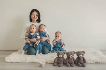 「まさか私が三つ子を…？」身長145cmの体で3人を授かったママ。孤独な管理入院で子どもの命を守り抜いた！【多胎インタビュー・前編】