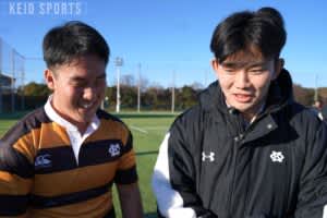 【ラグビー】「このメンバーだからここまでやってこれた」4年生全員が主役　最後の黒黄ジャージで笑顔の引退／４年生試合  対帝京大学