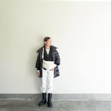 黒トップスに合うアウターで脱マンネリ！ こなれ見えアウター大特集♪