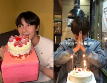 パク・ソジュン、親友「BTS」Vの誕生日をお祝い…「何をお願いしたの？」