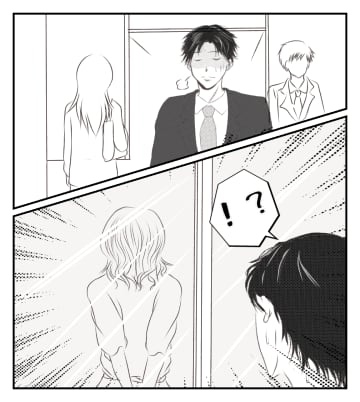 【漫画】プリ美が夫の会社で待ち伏せ　夫は裏口から脱出【ママ友が狙ってるのは私の夫 Vol.33】