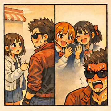 横入りする客に注意するも「俺が誰だか分かってるのか」と凄む男。その正体に周囲が失笑した【短編小説】