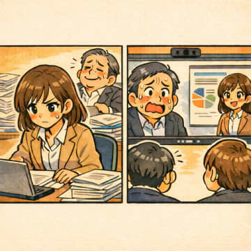「君の方が詳しいだろ？」と仕事を丸投げする先輩。だが、オンライン会議で先輩の無能が露呈し、恥をかいた話