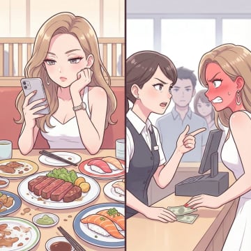 「別にいいでしょ！お金は払うわ」食べ放題で大量に残した客→店長の正論で二度と来なくなった話【短編小説】