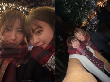 吉田優利、澁澤莉絵留との2ショットを披露！