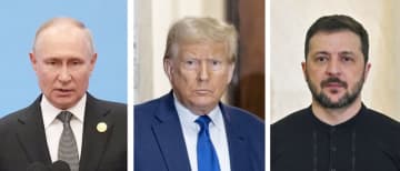 米軍のウクライナ駐留議論　トランプ米大統領と会談で