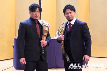 【全日本】アジアタッグ王者・MUSASHI＆吉岡世起、DG軍の「生え抜きじゃない」挑発を一蹴！ 大晦日は「目には目を、黒には黒を」で倍返しを宣言