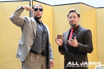 【全日本】斉藤ジュン vs 潮﨑豪、前代未聞の“ホールケーキ”対決！ 豪腕 vs DOOM、甘くて激しい「三冠戦超え」を予告！！