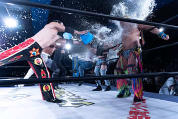 【超日本】石森太二＆バラモン兄弟がセーラーボーイズ1日限定復活で、“闘龍門の先輩”近藤修司組に快勝！「20年後くらいに復活してやる」