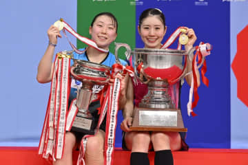 「これ好きだな～」志田千陽が投稿した全日本初V感謝の“５枚”　再春館３人娘に感激「シダマツまた見れて嬉しい」