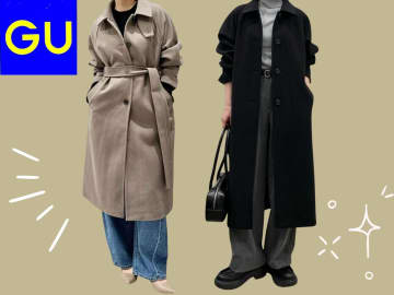 え、これ【GU】？ 30・40代がサマになる「高見えロングコート」