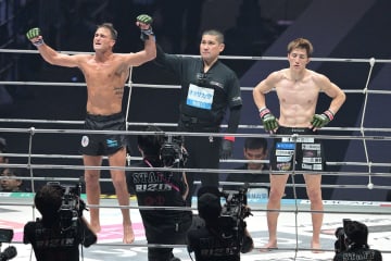 【ＲＩＺＩＮ】井上直樹がバンタム級王座陥落　サバテロに判定１ー２「残り50秒までは…」