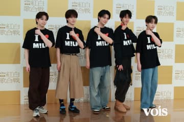 M!LK、紅白初舞台　綾瀬はるかノリノリ「イイじゃんポーズ」披露　ネット「完璧でした」