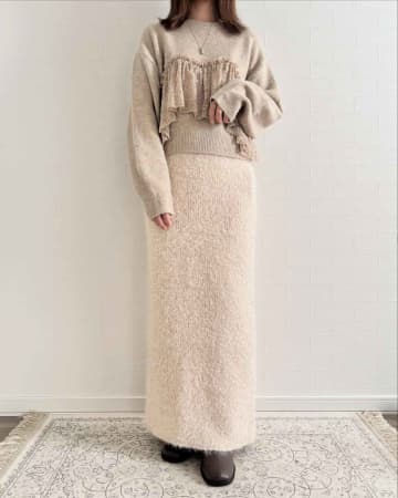 やっぱり【しまむらの淡色】が可愛い！ 大人に似合う♡「きれいめスカート」