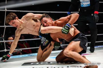 井上直樹を倒し口の悪いアメリカ人挑戦者が新王者へ！「糞食らえ！俺の名前を口にする許可を与えた覚えはない」「俺こそが日本を代表する選手だ」