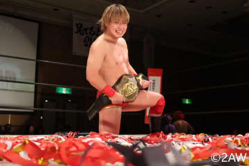 仁木琢郎がナカ・シュウマと対戦し2AW無差別級防衛に成功！笹村あやめが紅炎への加入を宣言し年の瀬に新ユニットが誕生！