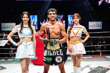 13秒で勝利したRIZIN新王者が「セブンイレブンでツナマヨをたくさん食べたい！」と笑顔！
