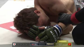 朝倉未来、1R衝撃パウンドKO負けで王座戴冠ならず 試合後は担架で搬送 無敗の最強王者シェイドゥラエフの猛攻に沈む 激動の2025年…悲願成就は持ち越し