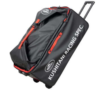 クシタニから大容量キャリー登場　レーシングギアをスマートに収納
