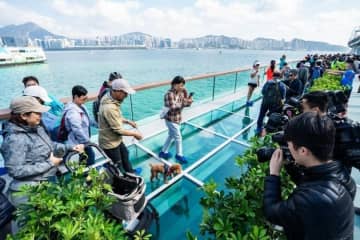 香港「東岸板道」が全面開放、香港島海浜遊歩道が完成