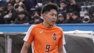 試合に出られなかった中学時代…選手権で快進撃の水口高FW池口遼、支え続けた母へ「ゴールで応えたい」