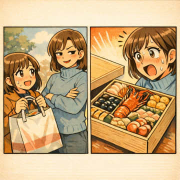 「正月にデパ地下の惣菜？手抜きじゃない？」と絡むママ友。だが、購入した品を見て表情が一変【短編小説】