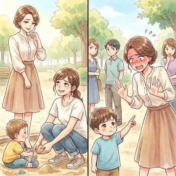 「共働きなんて子供が可哀想」とマウントをとる専業ママ。だが、子供の一言に恥をかいた理由【短編小説】